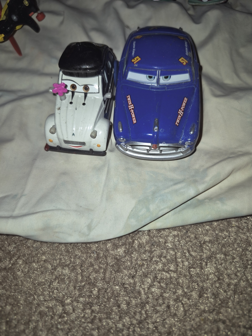 Disney Pixar Cars Die-Cast Character Toy - Blue & White Vehicles